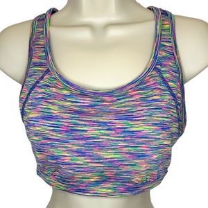 Xersion sports bra- size medium-multi-colored -nice condition bra top